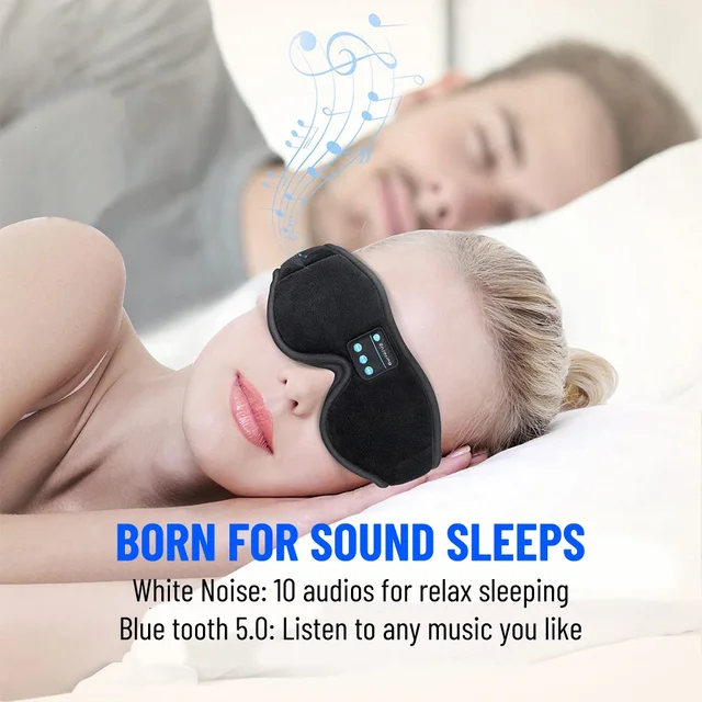 Bluetooth svefngríma (sjáðu myndbandið)