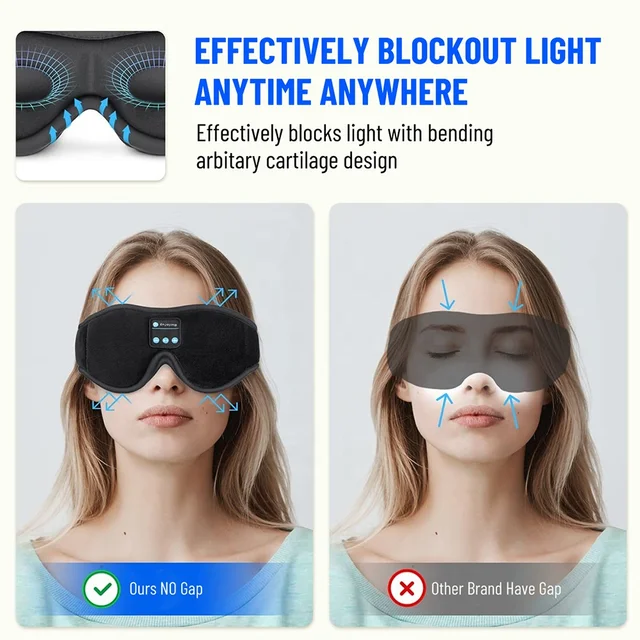 Bluetooth svefngríma (sjáðu myndbandið)