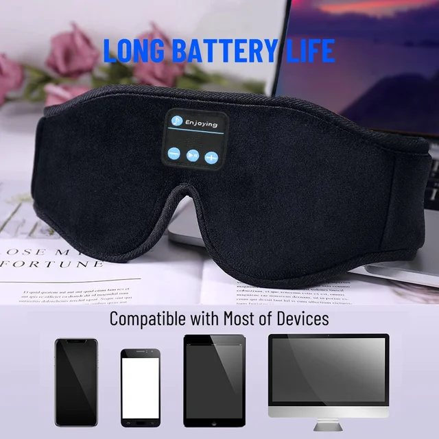 Bluetooth svefngríma (sjáðu myndbandið)