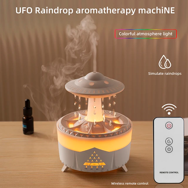 UFO Raindrop / Raka & ilmolíulampi (sjáðu myndbandið)
