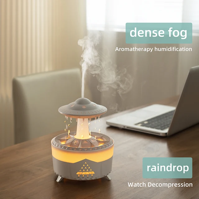 UFO Raindrop / Raka & ilmolíulampi (sjáðu myndbandið)