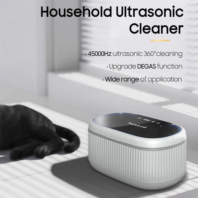 Sunled Ultrasonic Hreinsitæki (sjáðu myndbandið)