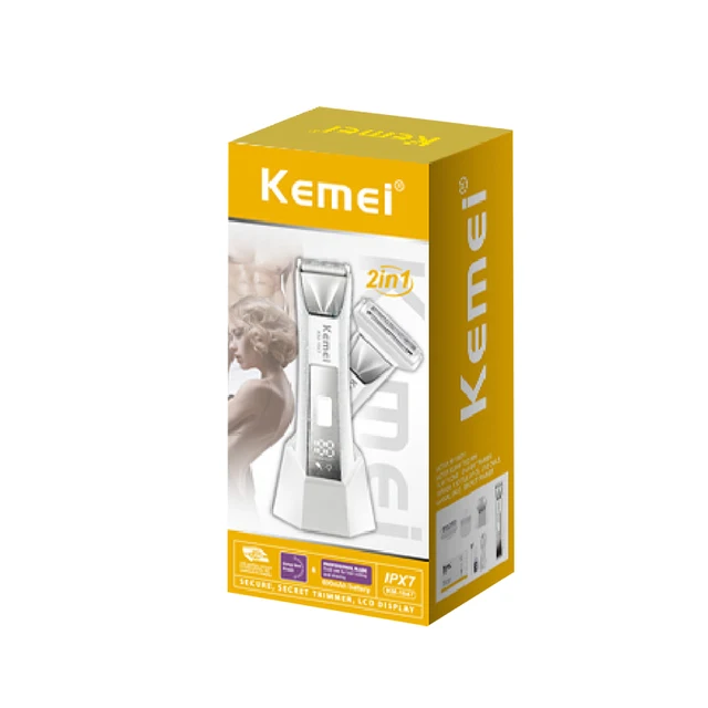 Kemei KM-1847 líkamshárasnyrtir