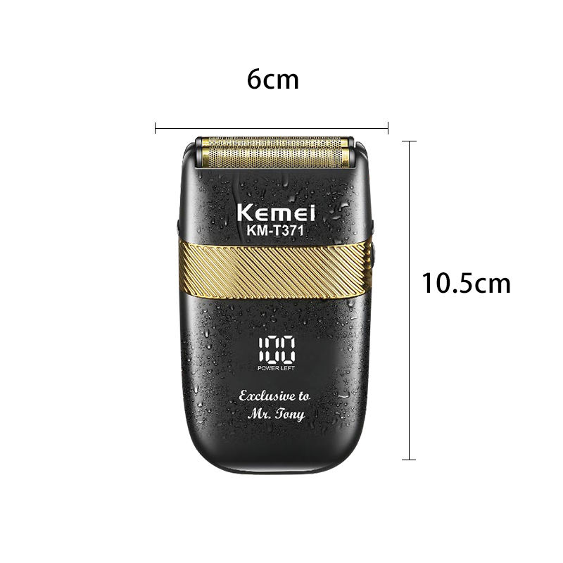 Kemei KM-T371 ferðarakvél
