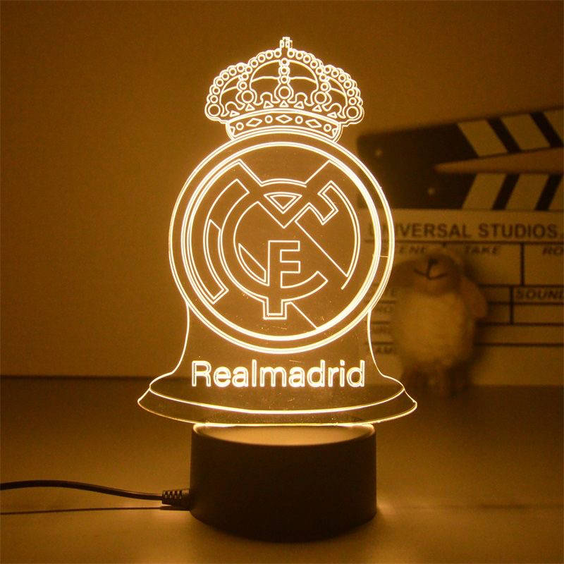Real Madrid 3D lampi
