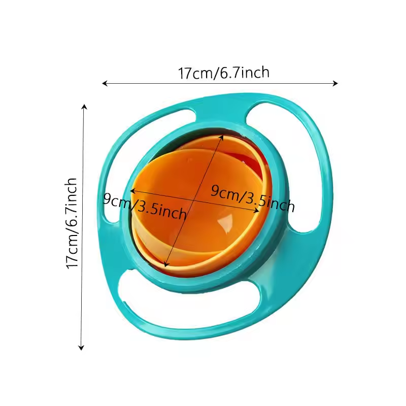 Barna snúningsskál // 4 litir