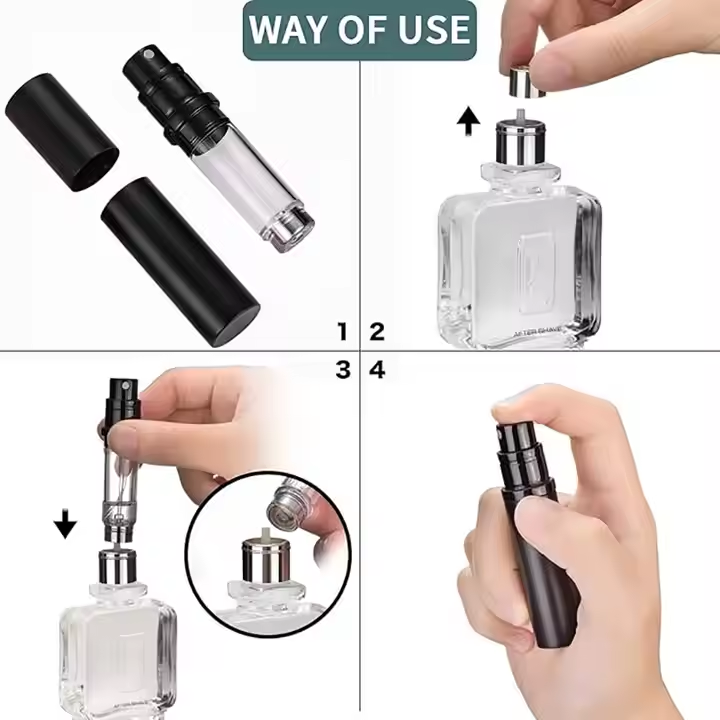 Premium ferða ilmvatnsglas // 5 & 10 ml