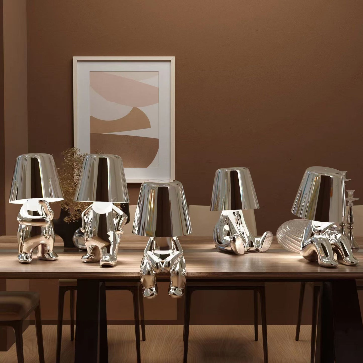 Thinker series lampar / Silver edition