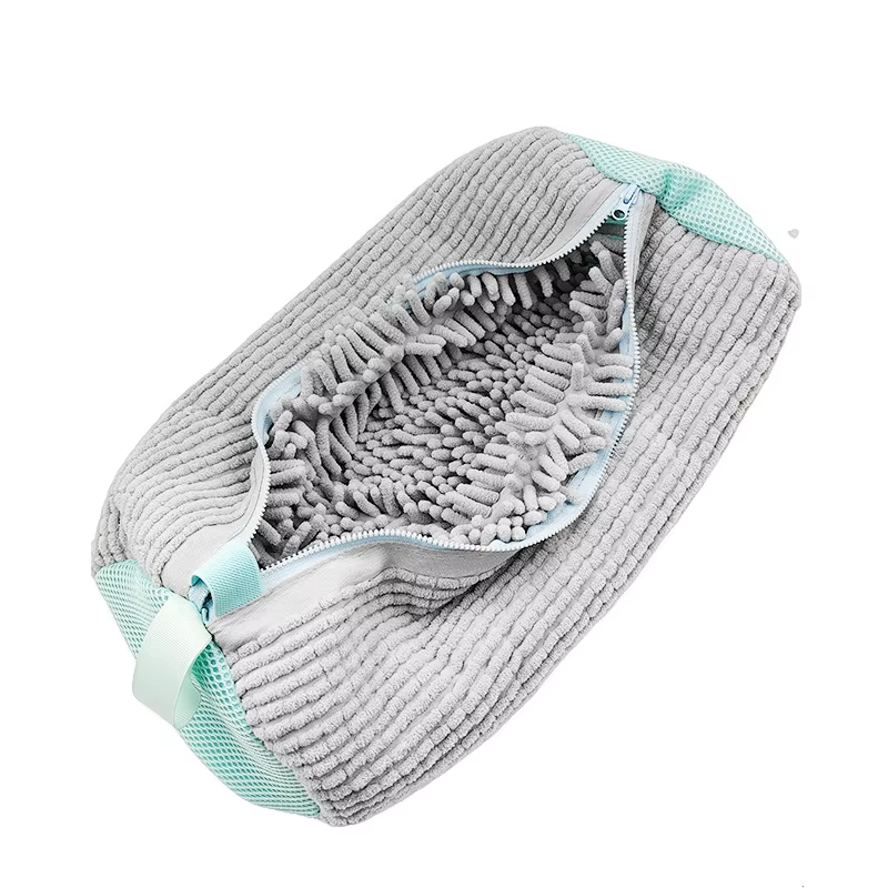 Fiber skópoki f/ þvott (sjáðu myndbandið)
