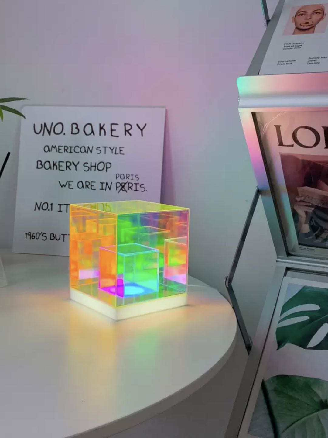 3D Cube lampi // FORPÖNTUN Á KYNNINGARTILBOÐSVERÐI