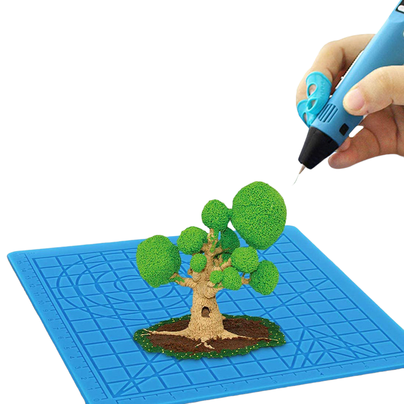 3D pen skrifmotta sílikon