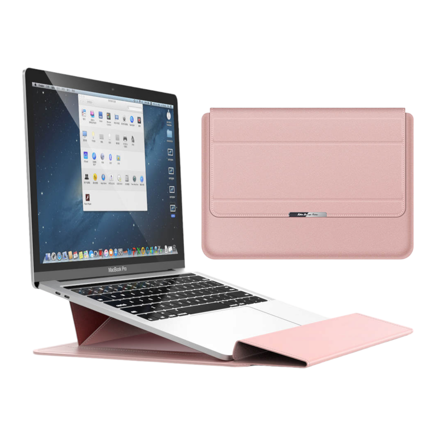 Fartölvutaska m/ stand // 3 litir