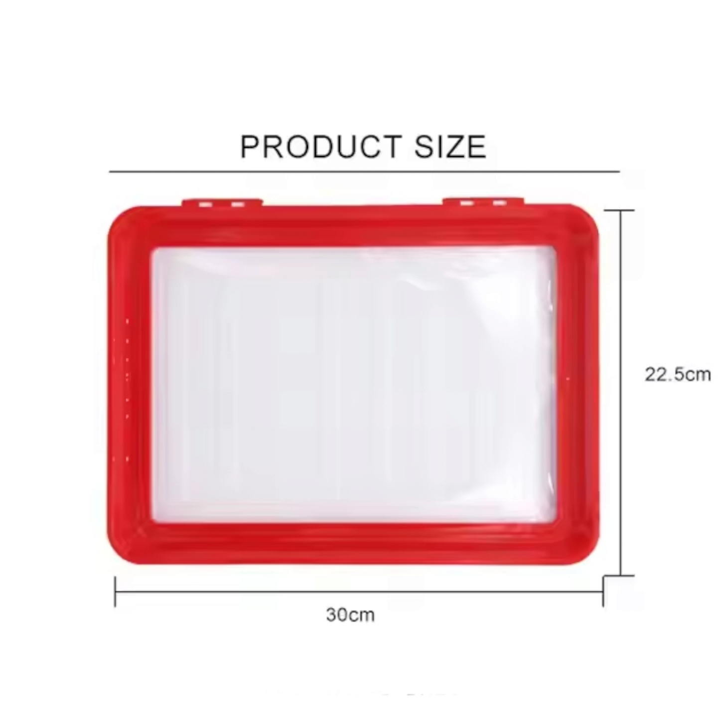 Bakki m/ innbyggðri plastfilmu // 2 stk