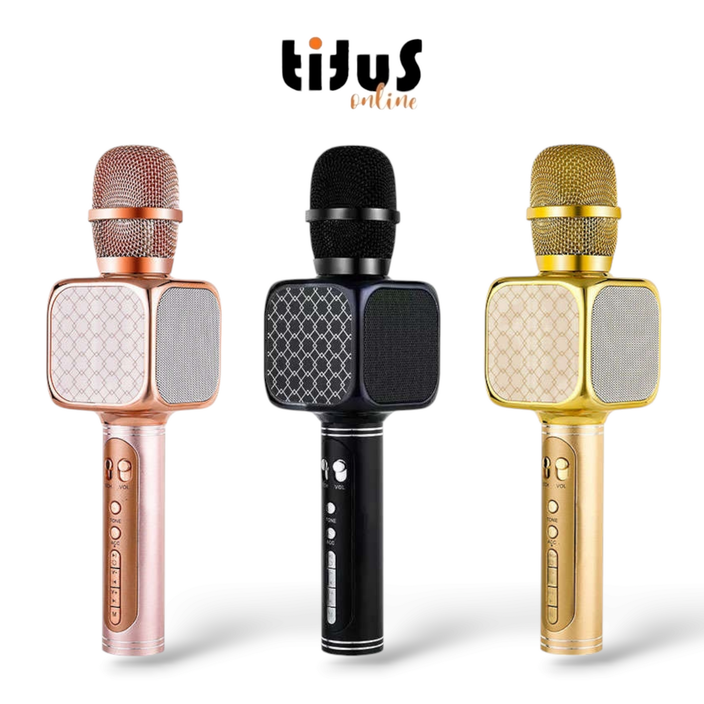 Titus YS-69 Snjall karaókí míkrafónn