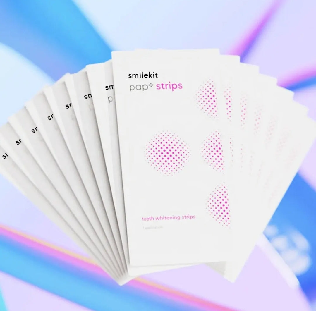 Smilekit tannhvíttunar strimlar