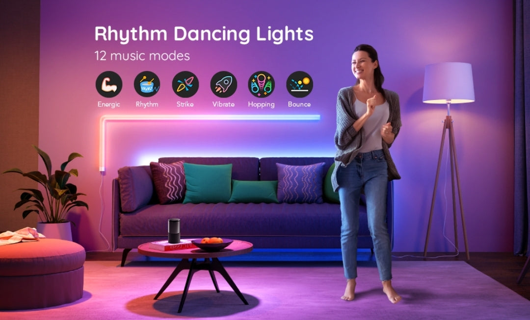 LED veggljósastangir (sjáðu myndbandið)