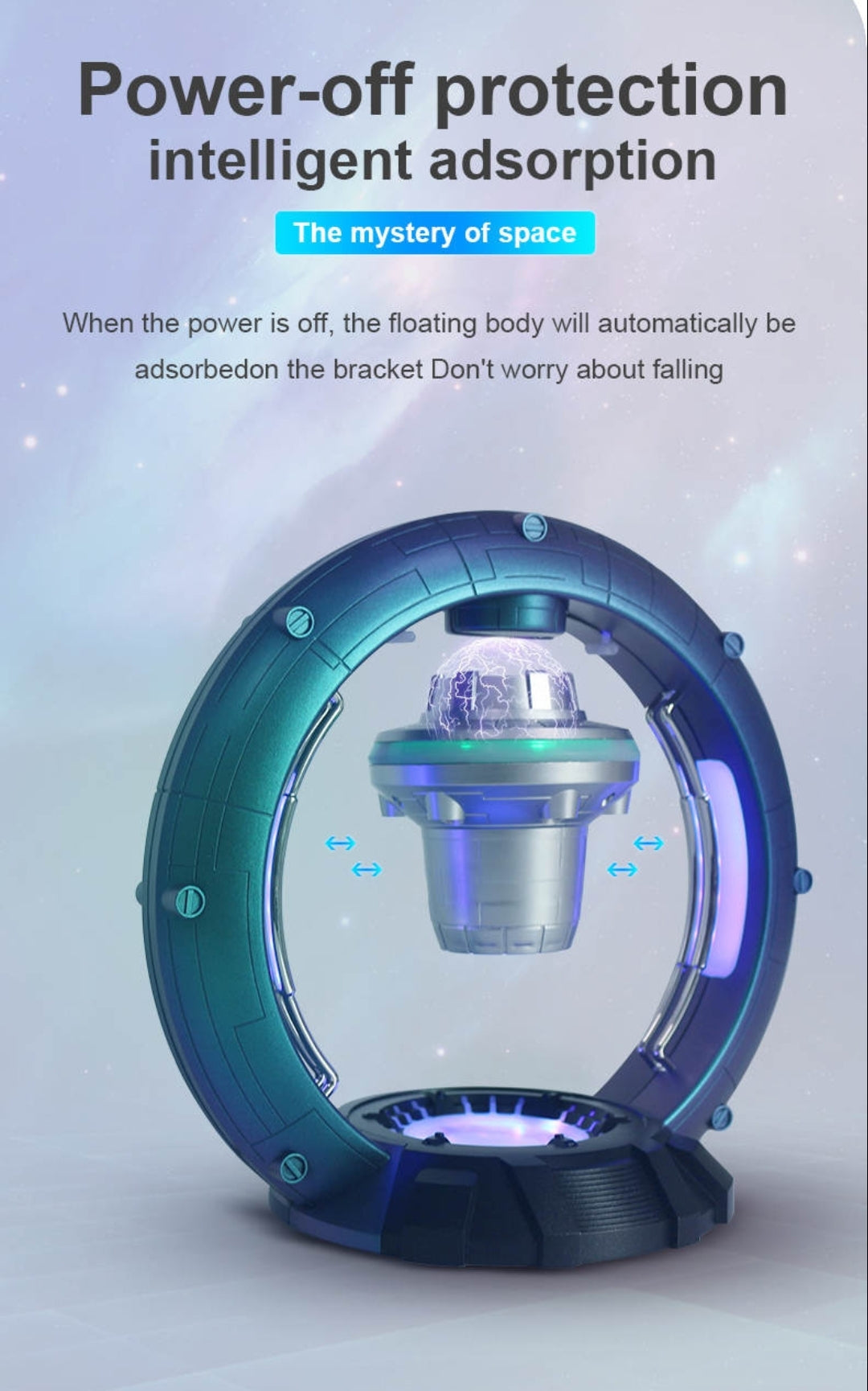 Space Bluetooth hátalari (sjáðu myndbandið)