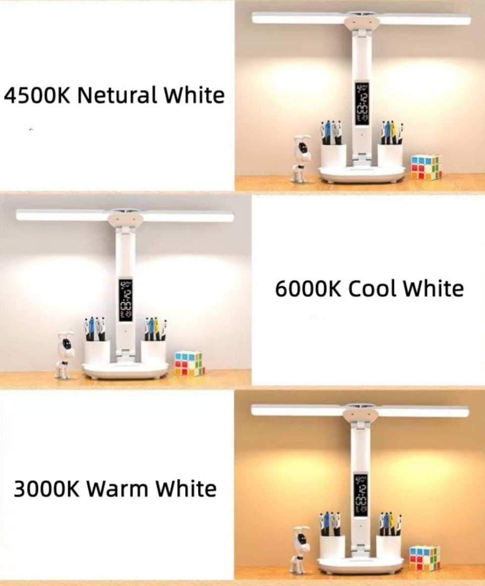 LED borðlampi 3 in 1 (tvöfaldur)