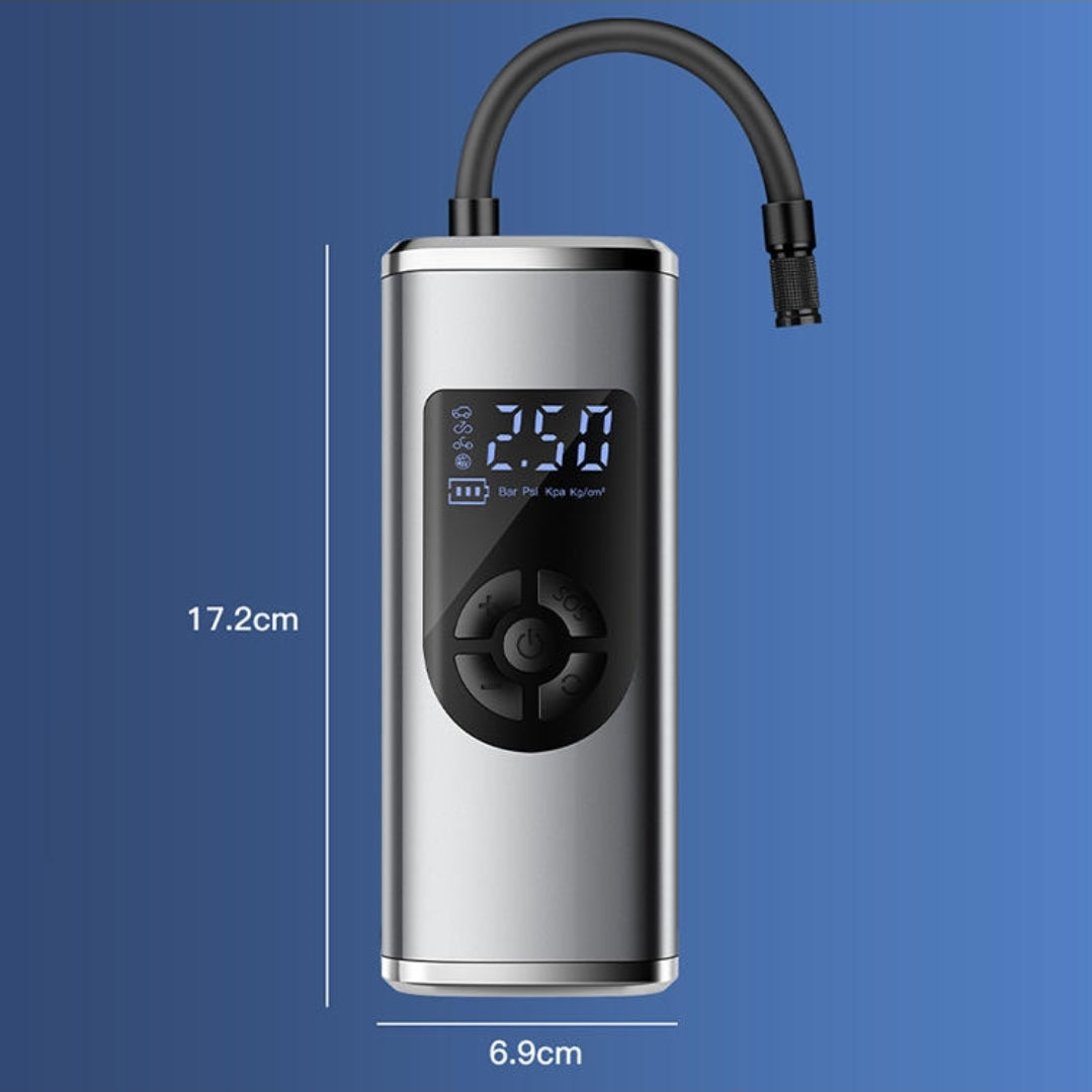 Snjall loftpumpa 25L/min (sjáðu myndbandið)