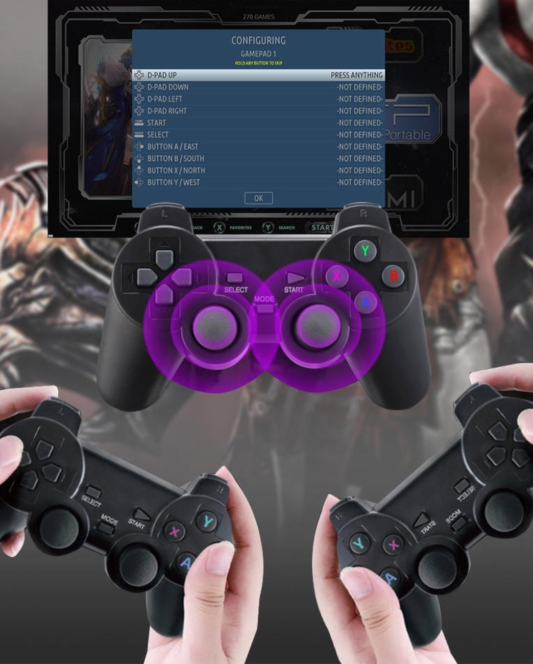 G11 PRO leikjavél & margmiðlunarspilari (sjáðu myndbandið)