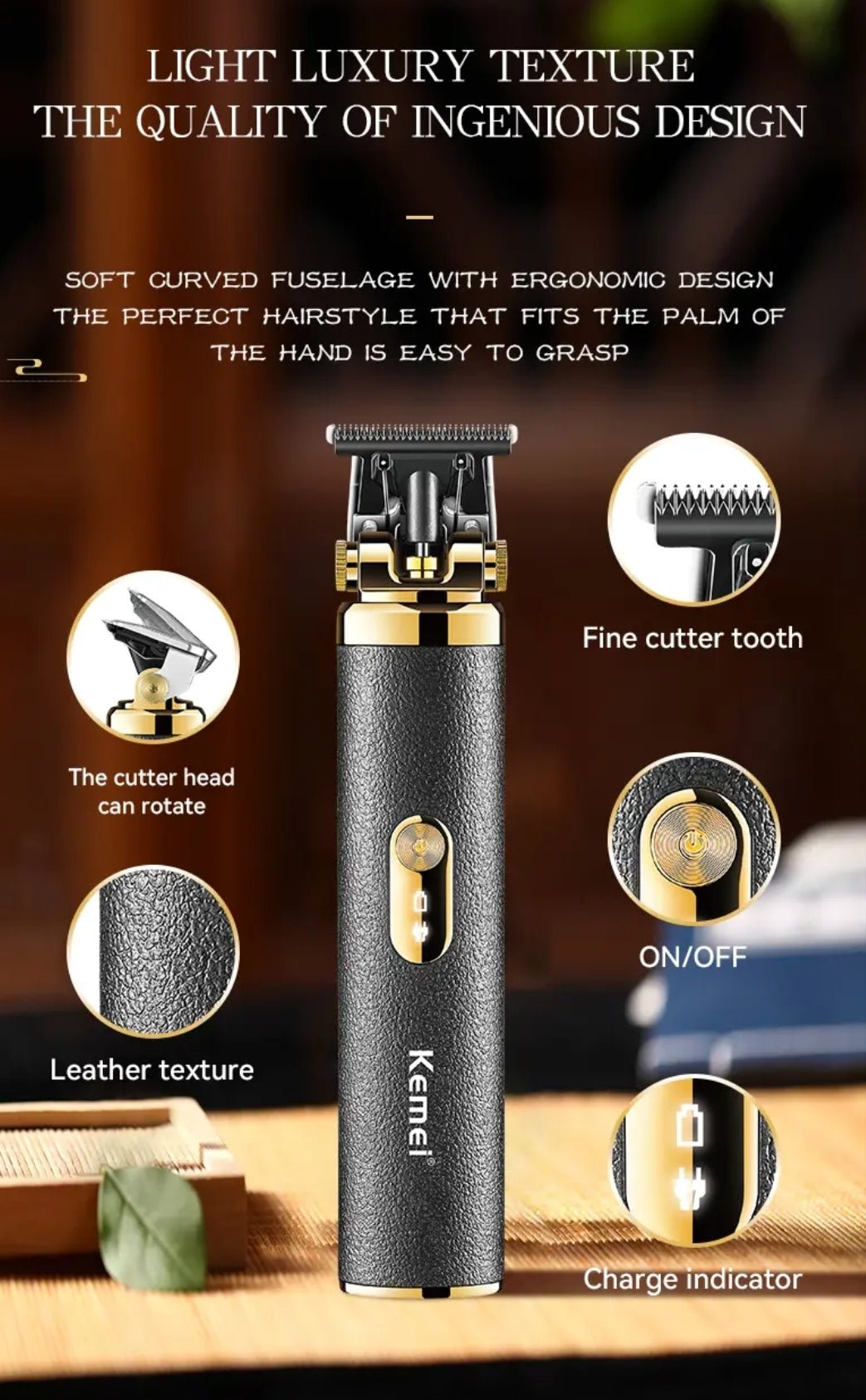 Kemei hártrimmer