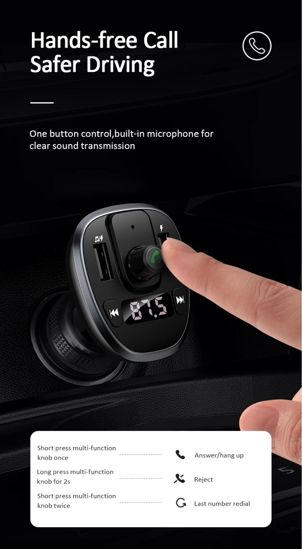 Usams FM transmitter