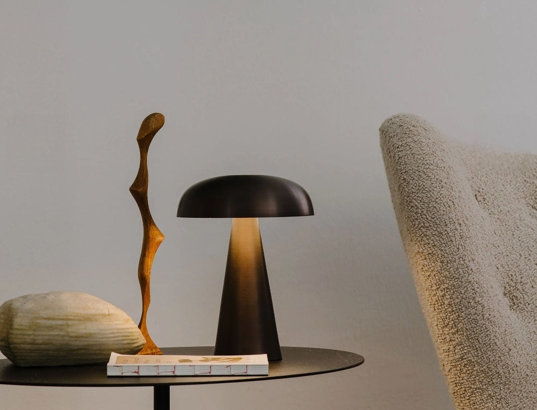 Nordic hleðslulampi / Svartur