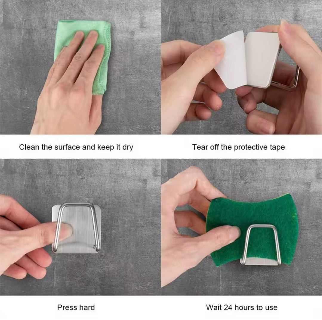 Vegghengi m/ límfestingu / 2 stk