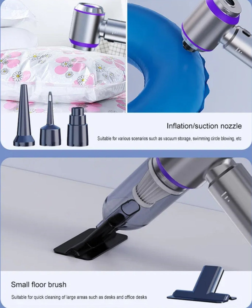 Suitu 6653 Plus Ryksuga/loftpressa (sjáðu myndbandið)