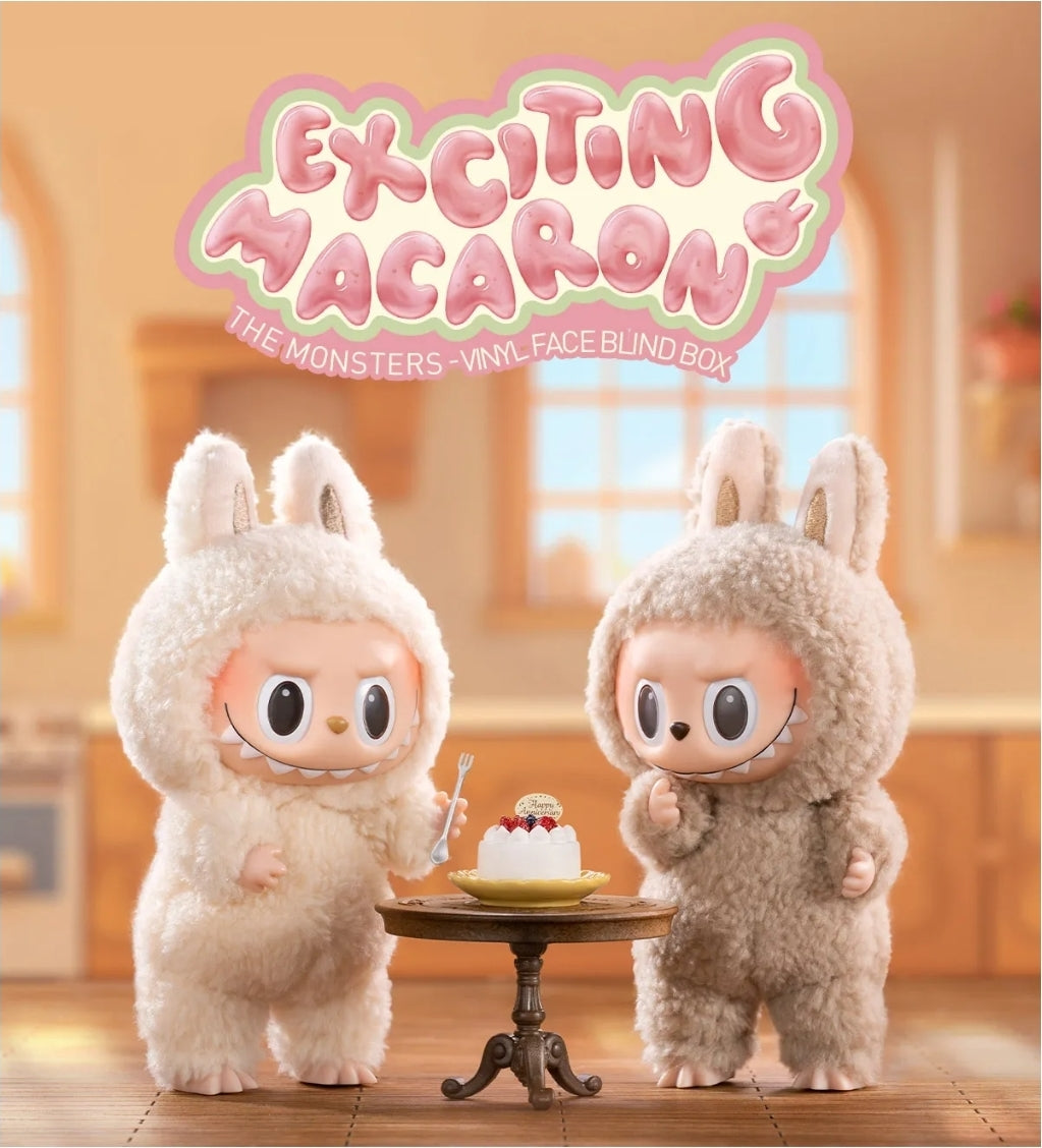 Labubu / The Monsters / Exciting Macaron blind box