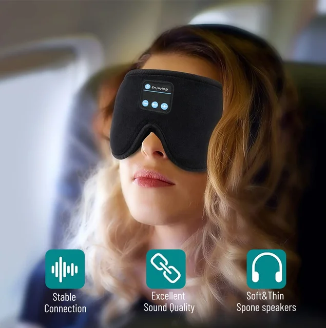 Bluetooth svefngríma (sjáðu myndbandið)