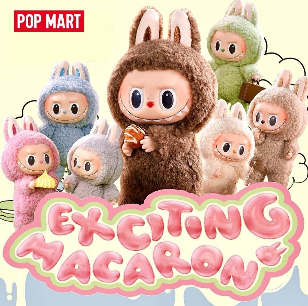 Labubu / The Monsters / Exciting Macaron blind box