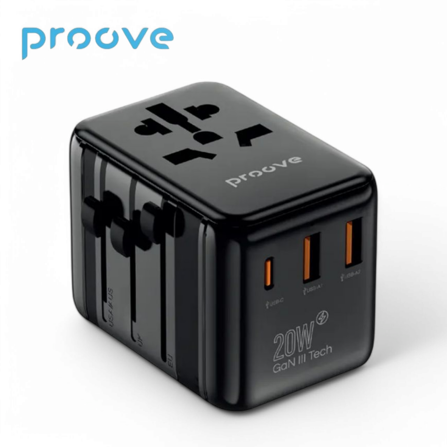 Proove Trip Travel breytileg hleðslukló 20w