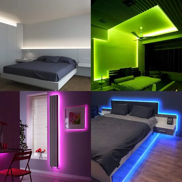 LED Neon RGBIC borði / 5-10 metra