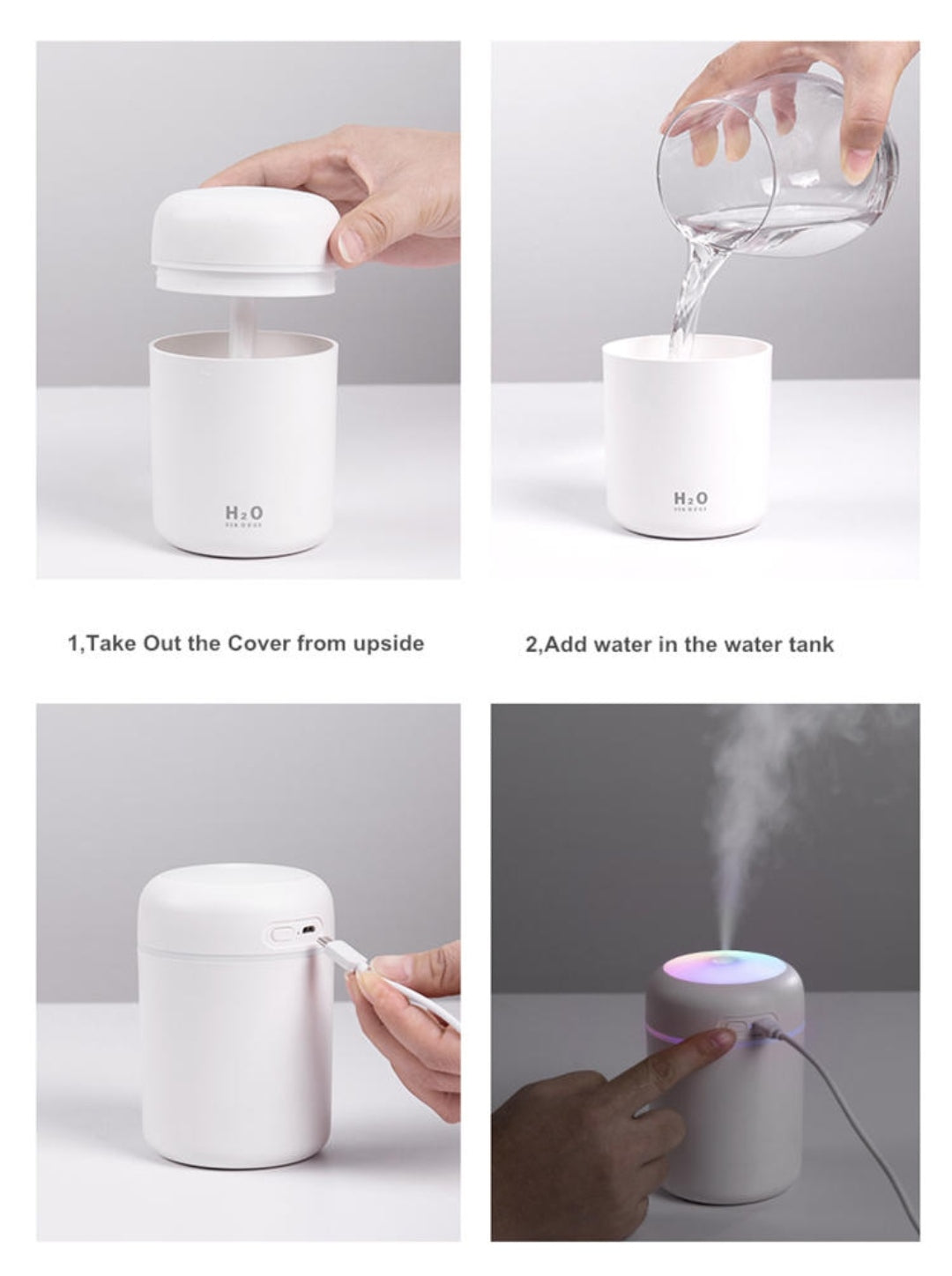 Rakatæki m/ LED lýsingu