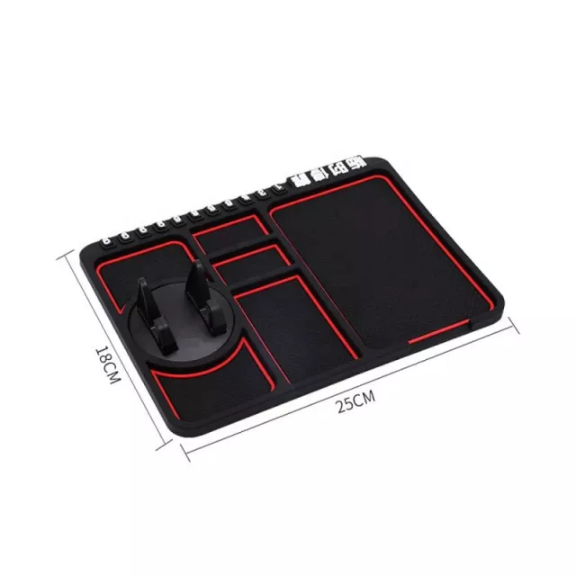 Mælaborðsmotta með símastand