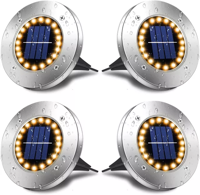 LED solar garðlýsing