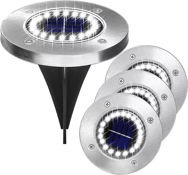 LED solar garðlýsing