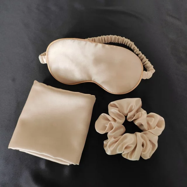 Mulberry silki gjafasett / 7 litir // Brúnn gjafakassi