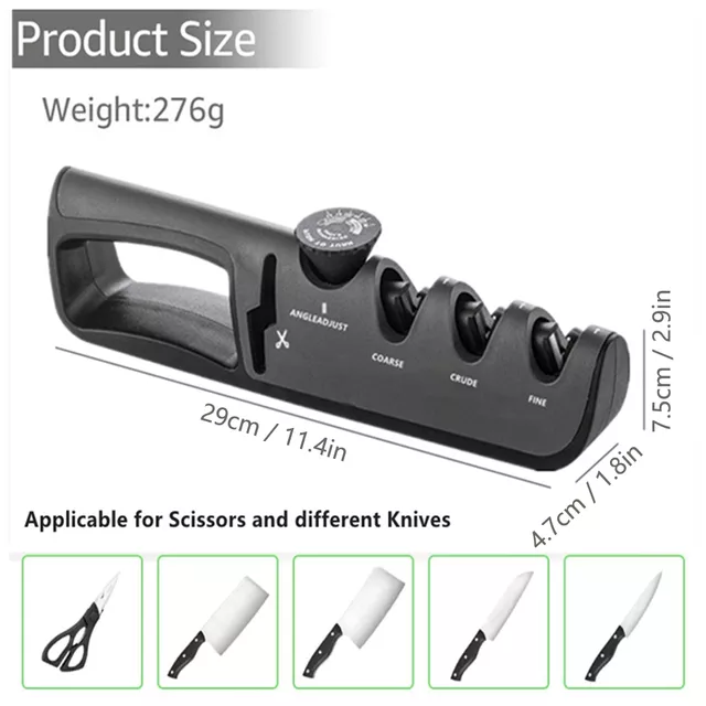 Hnífabrýnir 4 in 1 (sjáðu myndbandið)