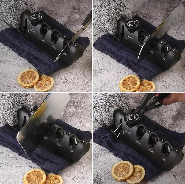 Hnífabrýnir 4 in 1 (sjáðu myndbandið)