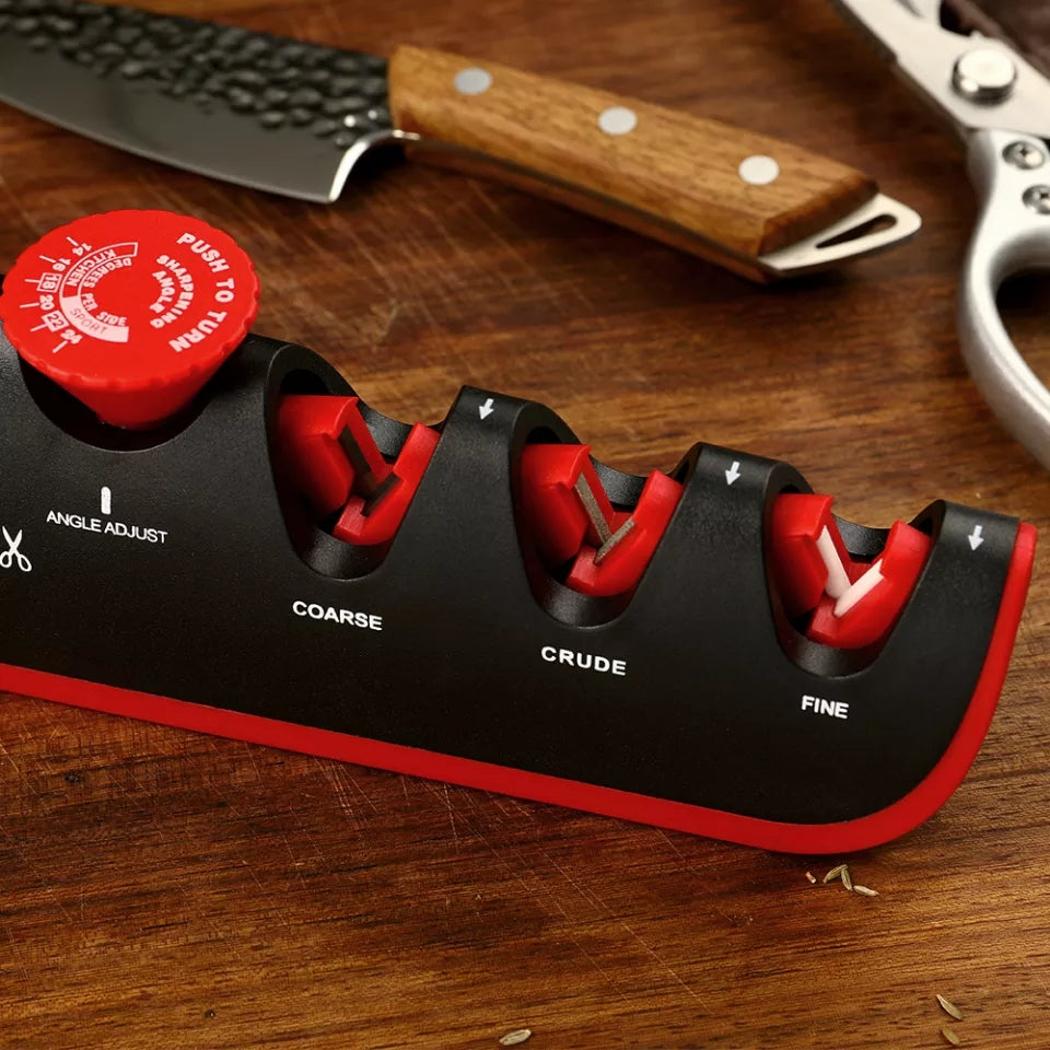 Hnífabrýnir 4 in 1 (sjáðu myndbandið)