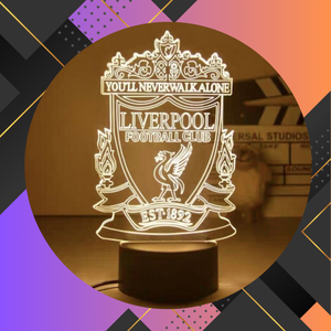 3D fótbolta lampar & Persónur