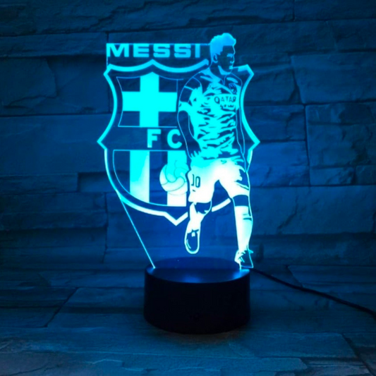 Messi Barcelona 3D lampi
