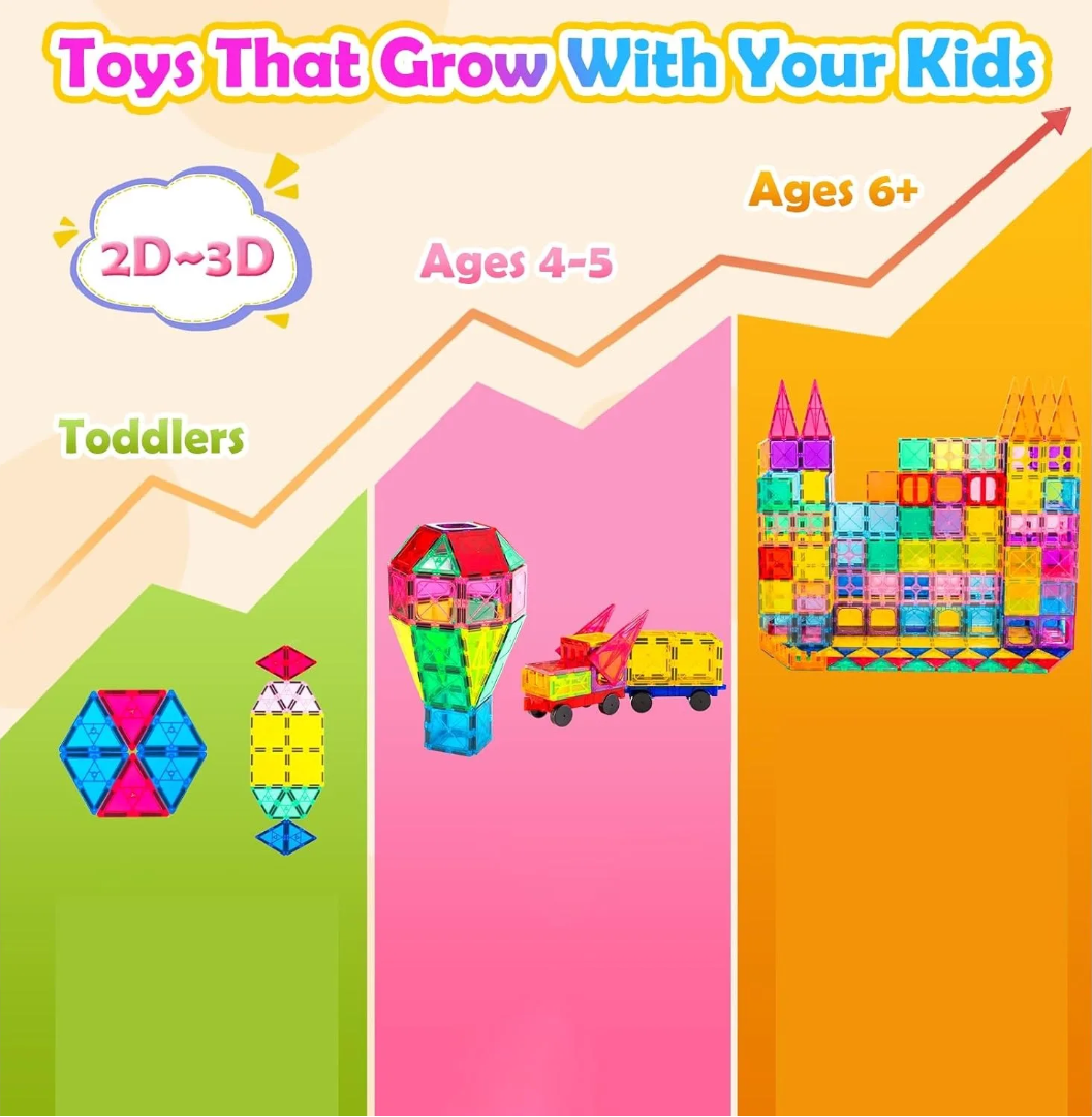 Segulkubbar / 60 stk