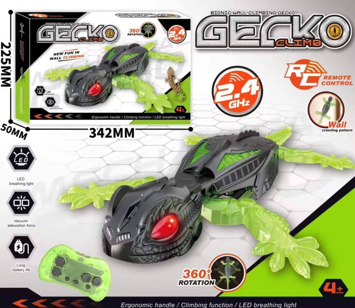 Gecko climb / Veggeðla