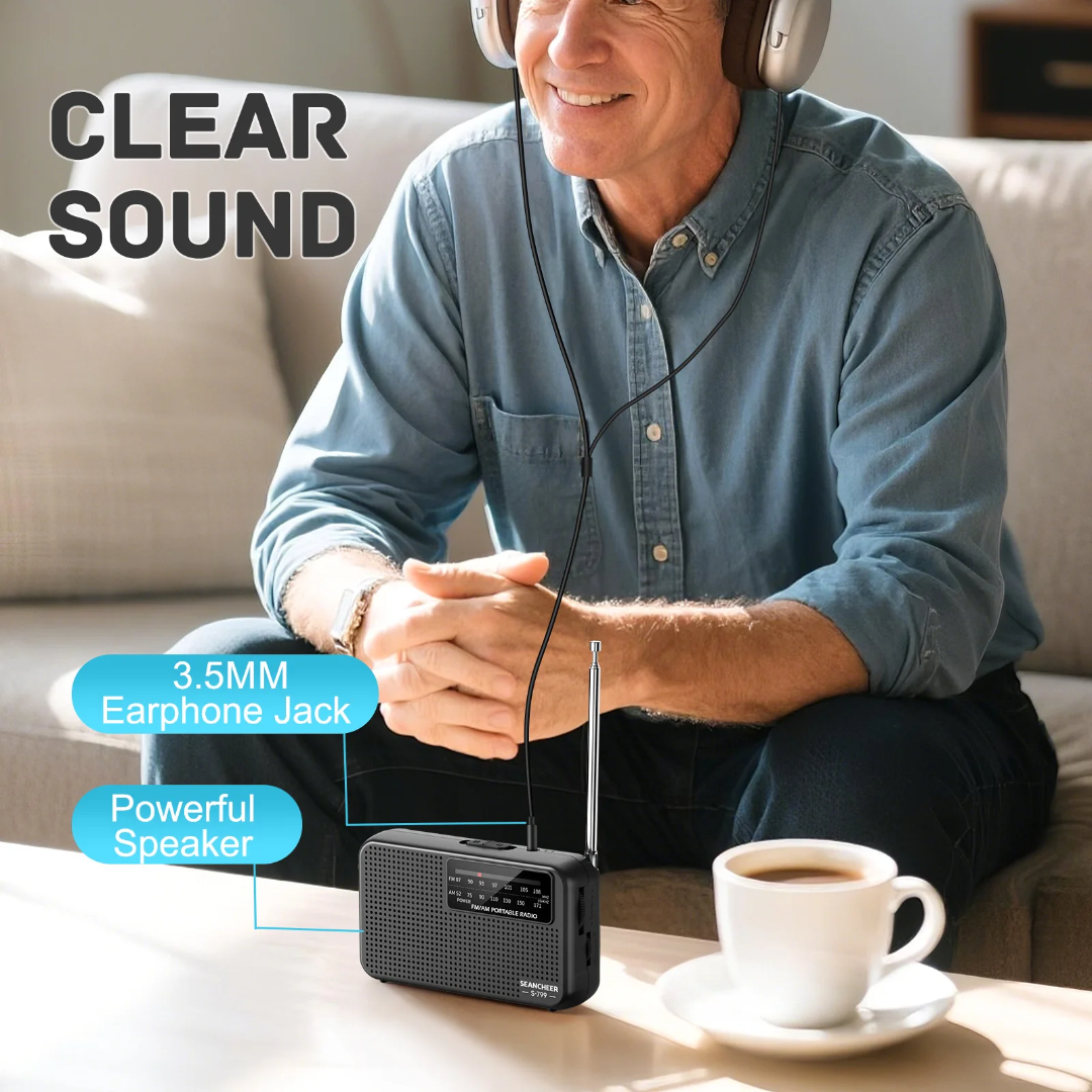 Seancheer ferða útvarp / Batterí útgáfa