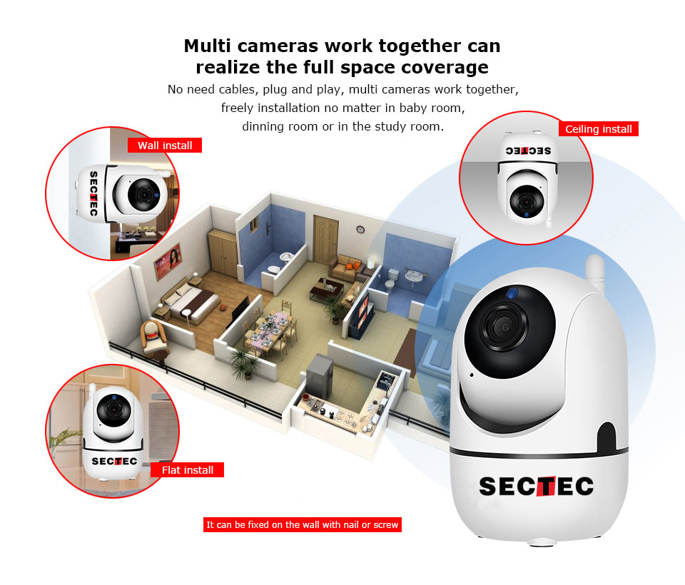 Sectec ST-291 öryggismyndavél