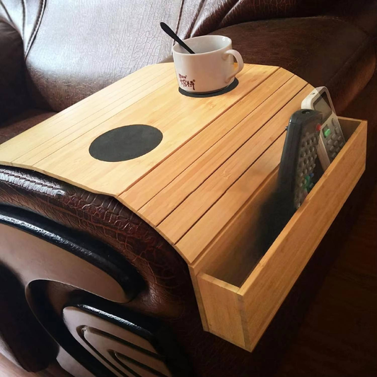 Bambus skipuleggjari f/ sófaarm 50 cm