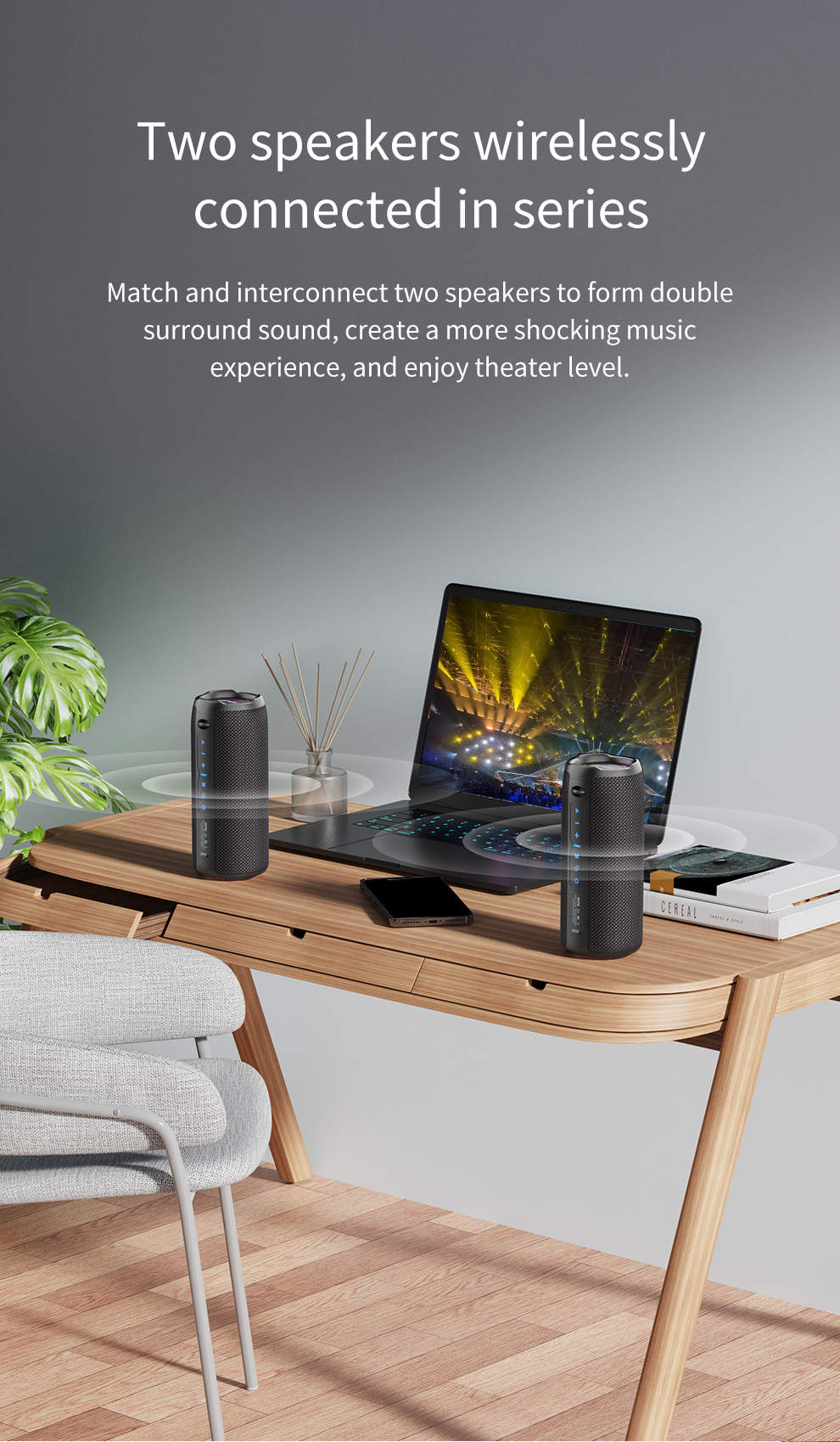 Zealot S49 PRO hátalari / 3 litir